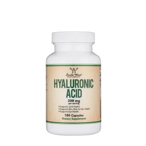 Double Wood Supplements Hyaluronic Acid (180 Capsules) - Nuvalia