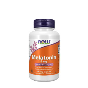 NOW Melatonin 5 mg (180 Veg Capsules) - Nuvalia