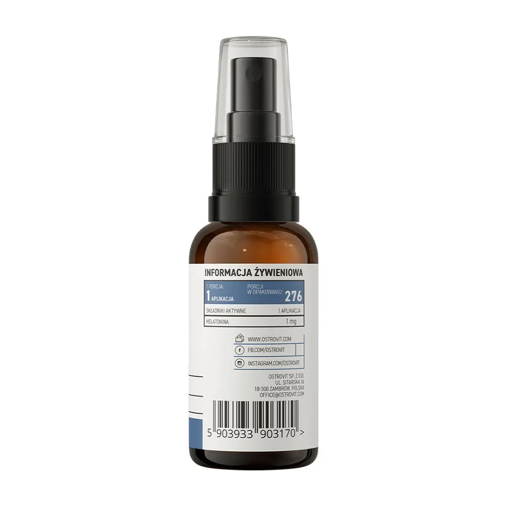 Ostrovit Pharma Melatonin spray (30 ml) - Image 9