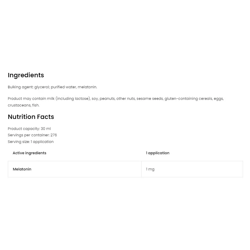 Ostrovit Pharma Melatonin spray (30 ml) - Image 4