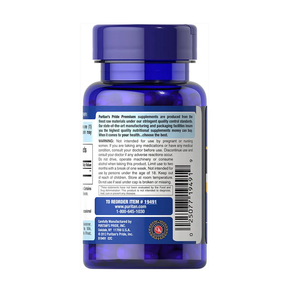 Puritan's Pride Melatonin 10 mg (60 Capsules) - Image 3