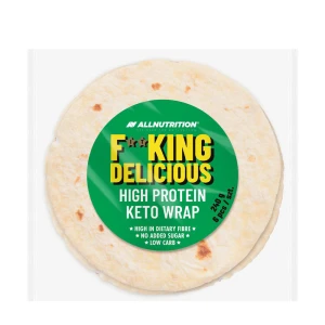 ALLNUTRITION Fitking Delicious Wrap Cetogénico com Alto Teor Proteico (240 g) - Viking Supplements