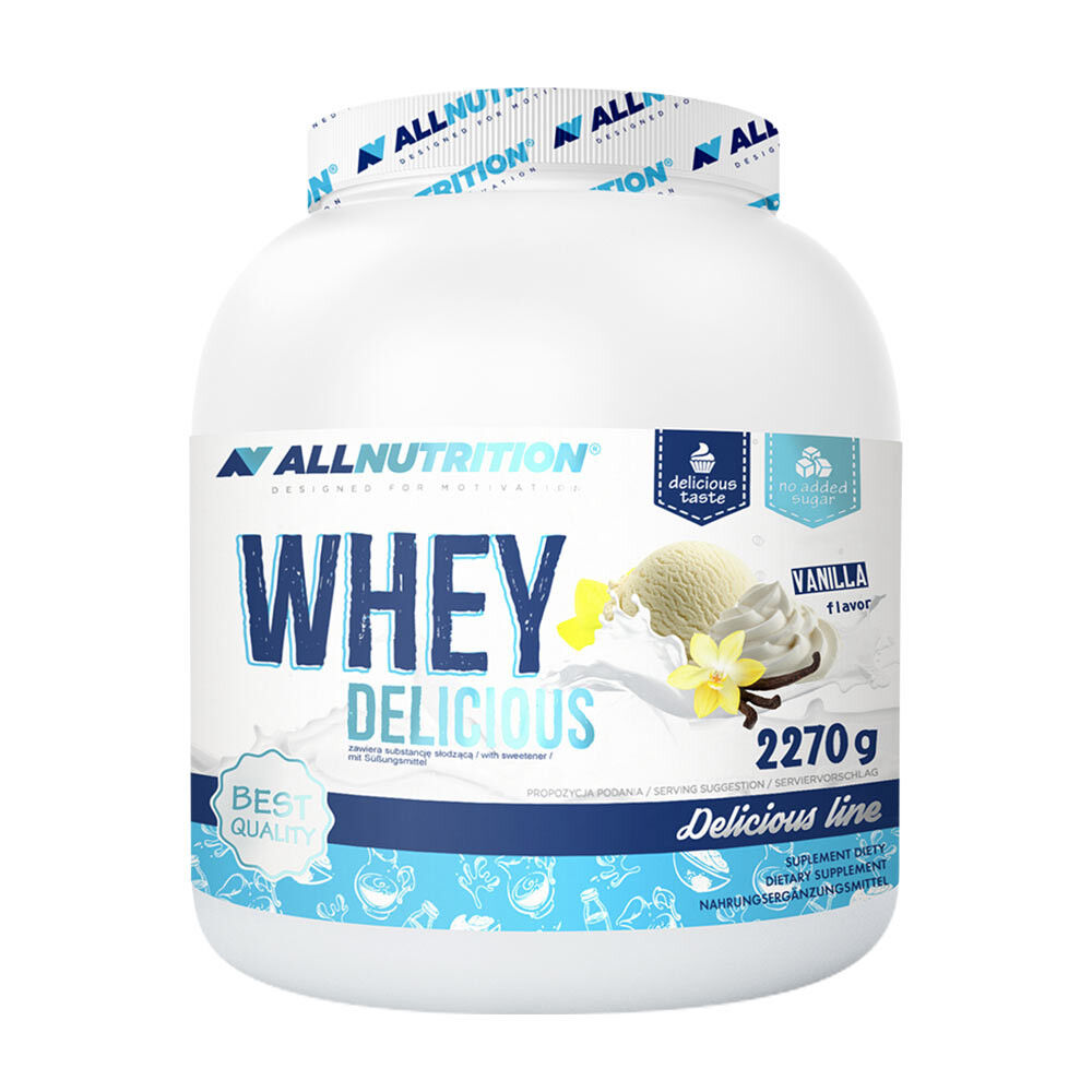 ALLNUTRITION Whey Delicious 2270 g, vanilje
