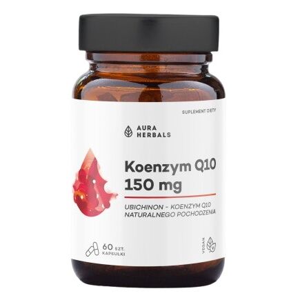 AURA HERBALS Coenzyme Q10 150 mg (60 caps) - Viking Supplements