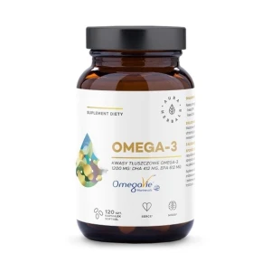 AURA HERBALS Ómega-3 1200 mg (120 cáps.) - Viking Supplements