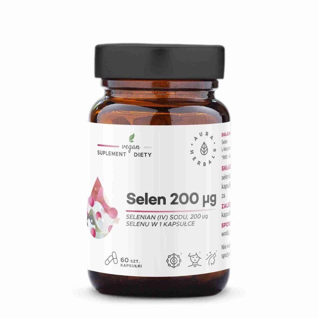 AURA HERBALS Selenium 200 µg (60 caps.) - Viking Supplements