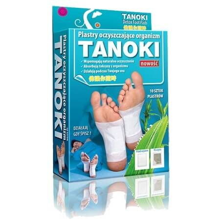 AURA HERBALS TANOKI Adesivos de limpeza (10 unidades) - Viking Supplements