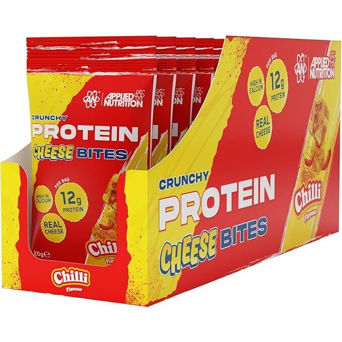 Applied Nutrition - Petiscos Crocantes de Queijo com Proteína