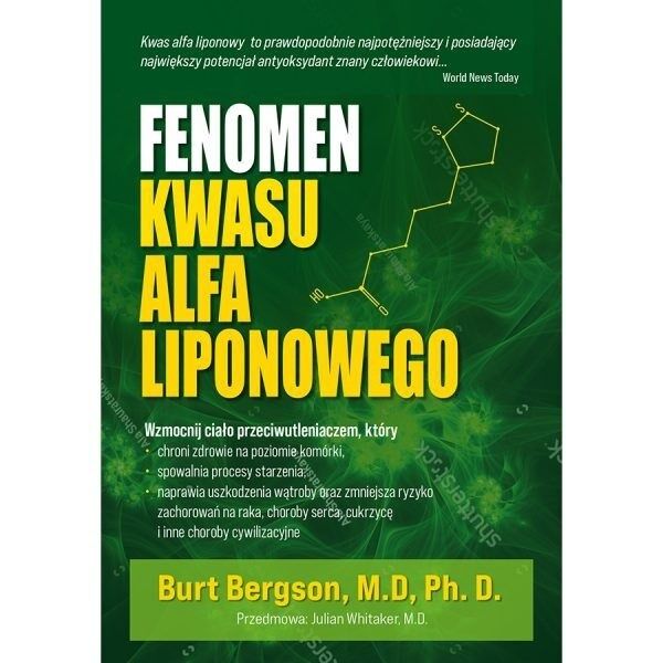 LIVRO - O Fenómeno do Ácido Alfa-Lipóico (204 páginas), do Dr. Burt Berkson - Viking Supplements