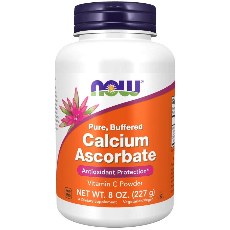NOW Foods - Calcium Ascorbate, Pure Buffered Powder - 227g