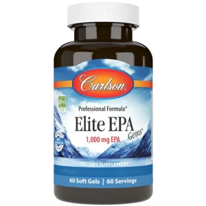 Carlson Labs Elite EPA Gems 1000 mg, 60 cápsulas moles - Viking Supplements
