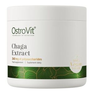 Extrato de Chaga em Pó - 50 g - Viking Supplements
