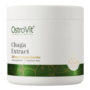 Extrato de Chaga em Pó - 50 g - Viking Supplements