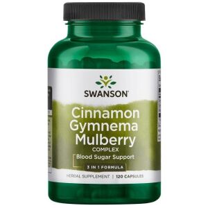Cinnamon Gymnema Mulberry Complex - 120 caps - Viking Supplements