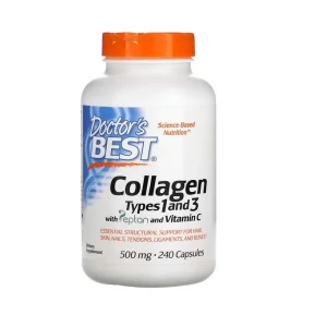 Colagénio dos tipos 1 e 3 com Peptan e vitamina C