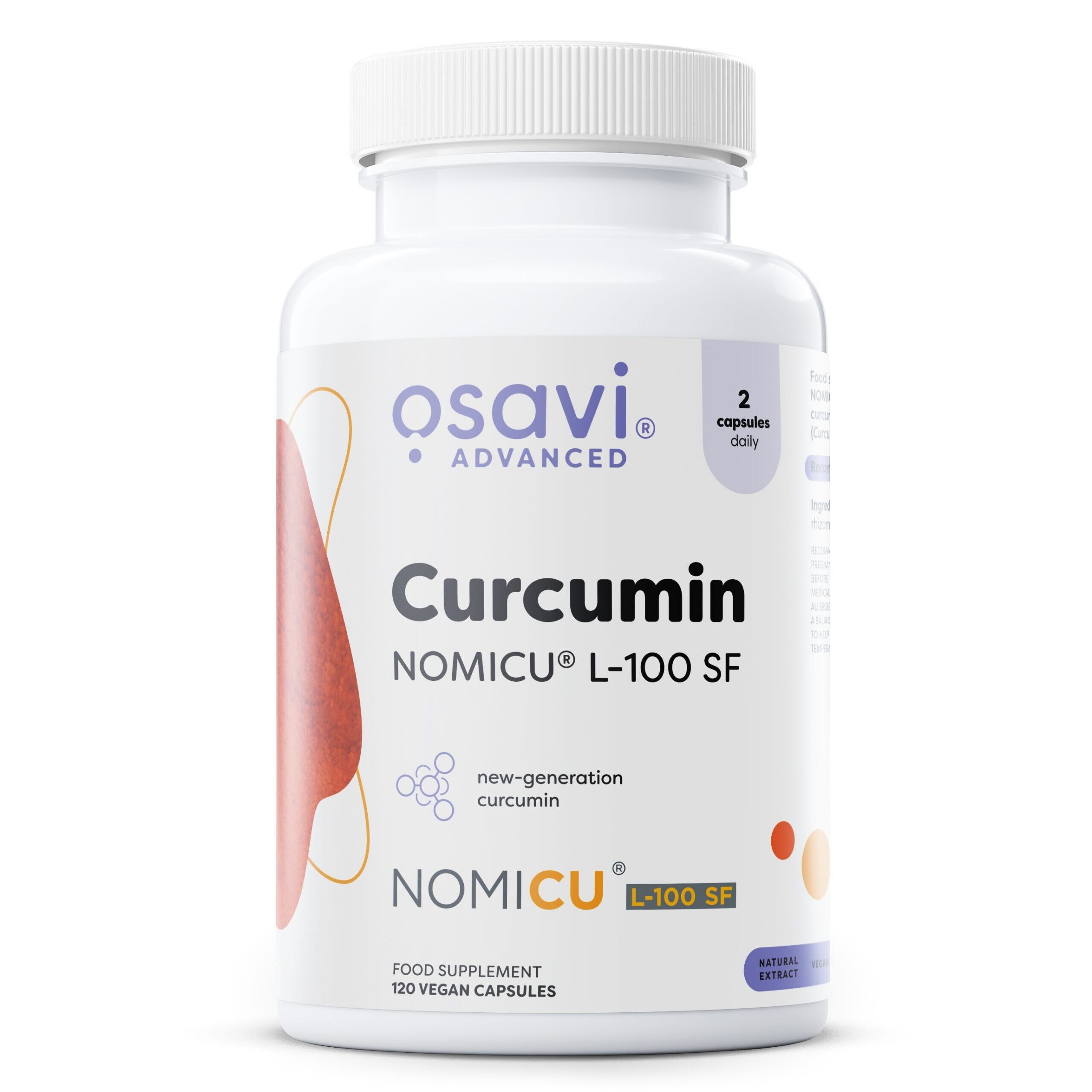 Curcumina NOMICU L-100 SF - 120 cápsulas veganas - Viking Supplements