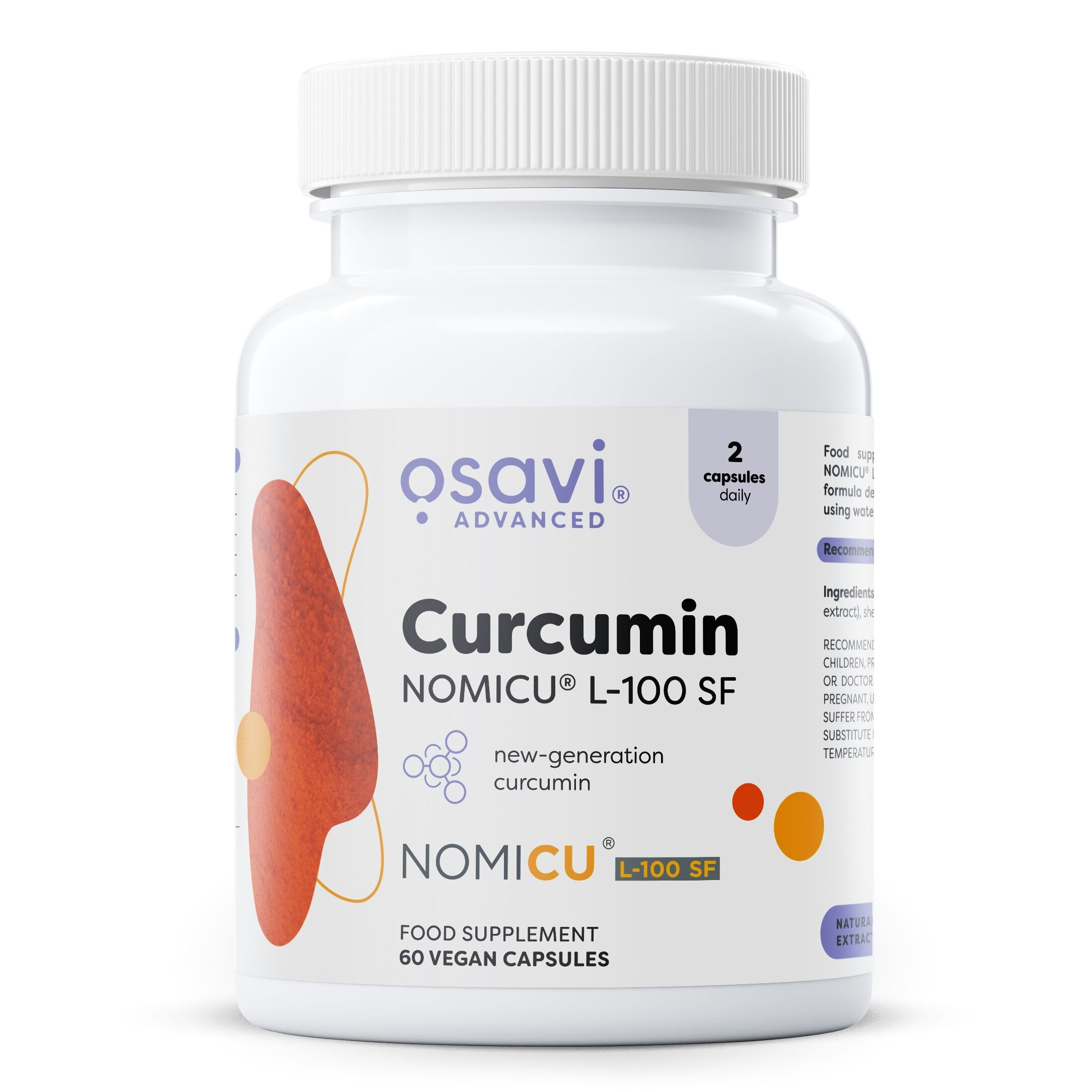 Curcumina NOMICU L-100 SF - 60 cápsulas veganas - Viking Supplements