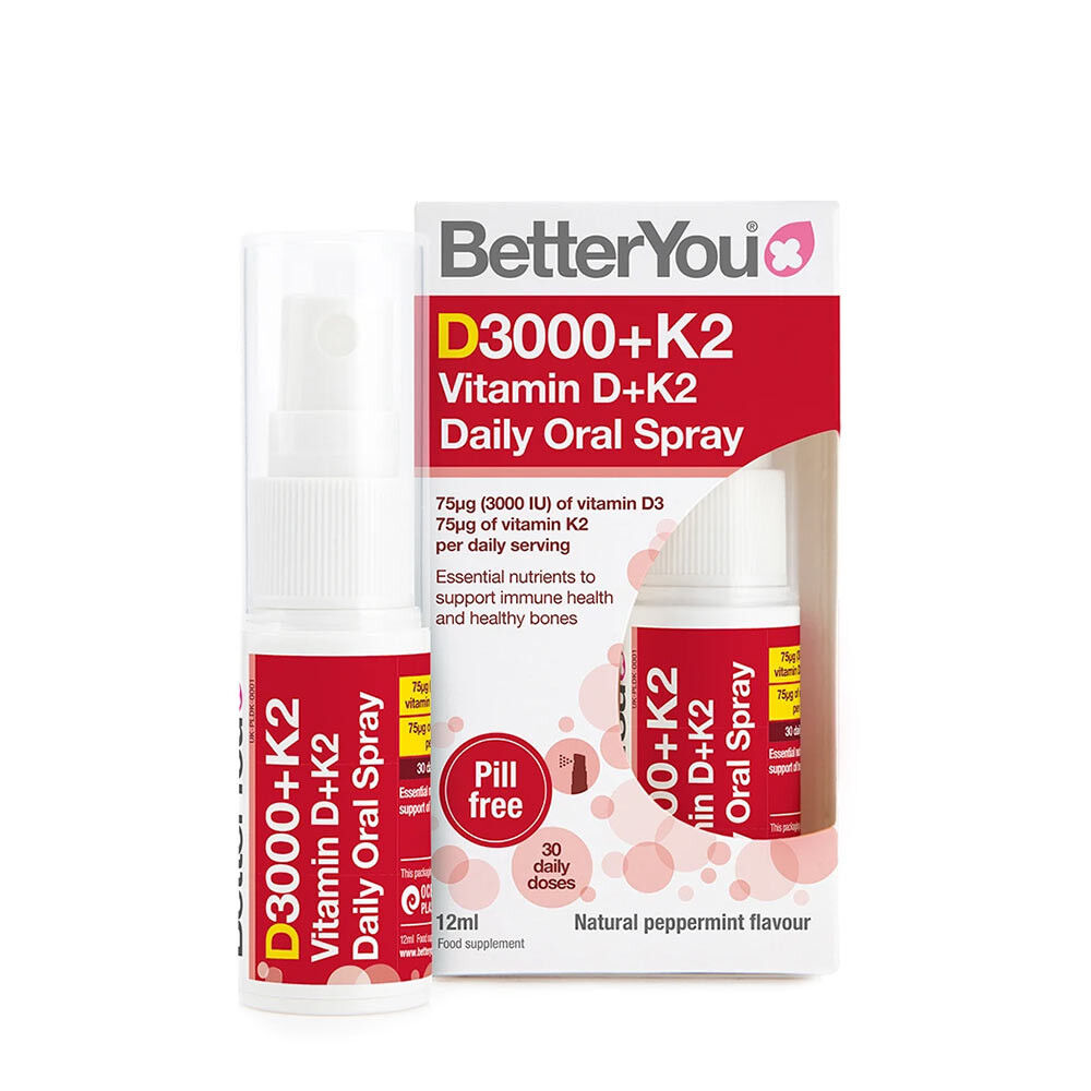 DLux+ Vitamin D+K2 Daglig mundspray 12 ml.
