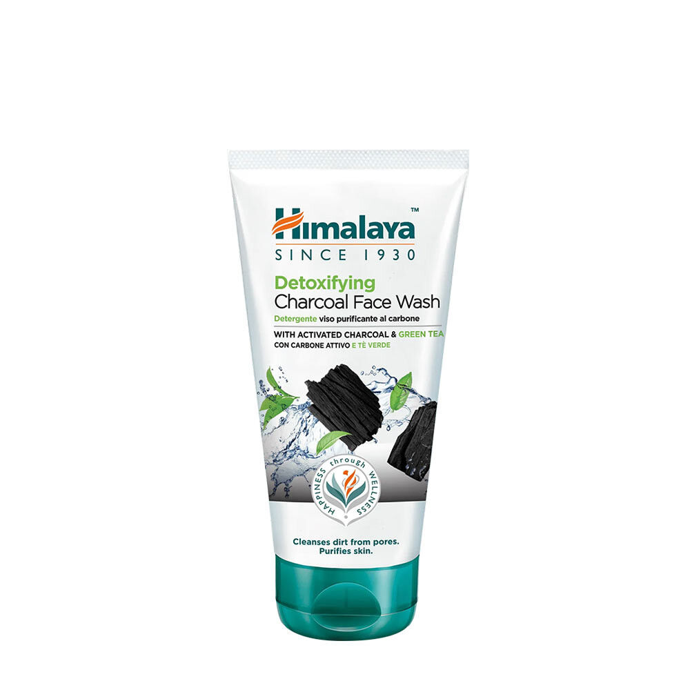Gel de limpeza facial desintoxicante com carvão vegetal - 150 ml. - Viking Supplements