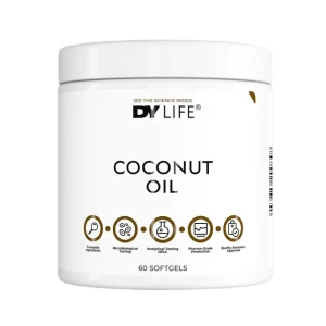 Dorian Yates - Óleo de coco DY LIFE - 60 cápsulas moles - Viking Supplements