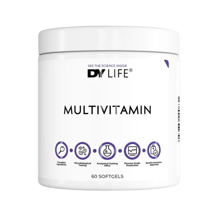 Dorian Yates - DY LIFE Multivitamínico - 60 cápsulas moles - Viking Supplements