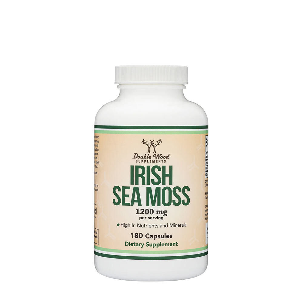 Suplementos Double Wood com Alga do Mar da Irlanda (180 cápsulas) - Viking Supplements