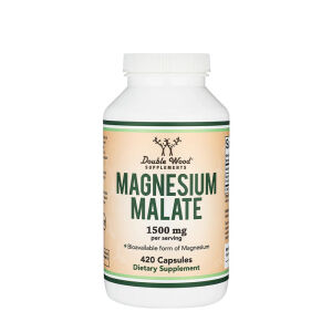 Double Wood - Suplementos de Malato de Magnésio (420 cápsulas) - Viking Supplements