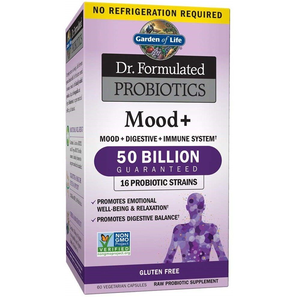 Dr. Formulated Probiotics Mood+ - 60 vcaps - Viking Supplements
