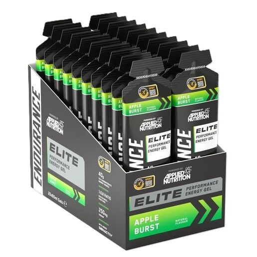 Applied Nutrition - Endurance Elite Performance Energigel Æble Burst + 20 x 60 ml