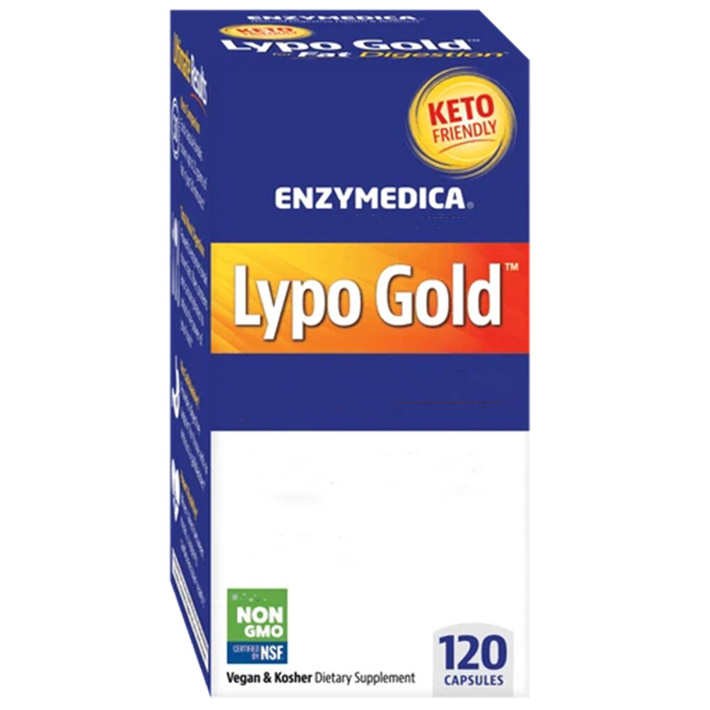 Enzymedica Lypo Gold 120 cápsulas - Viking Supplements
