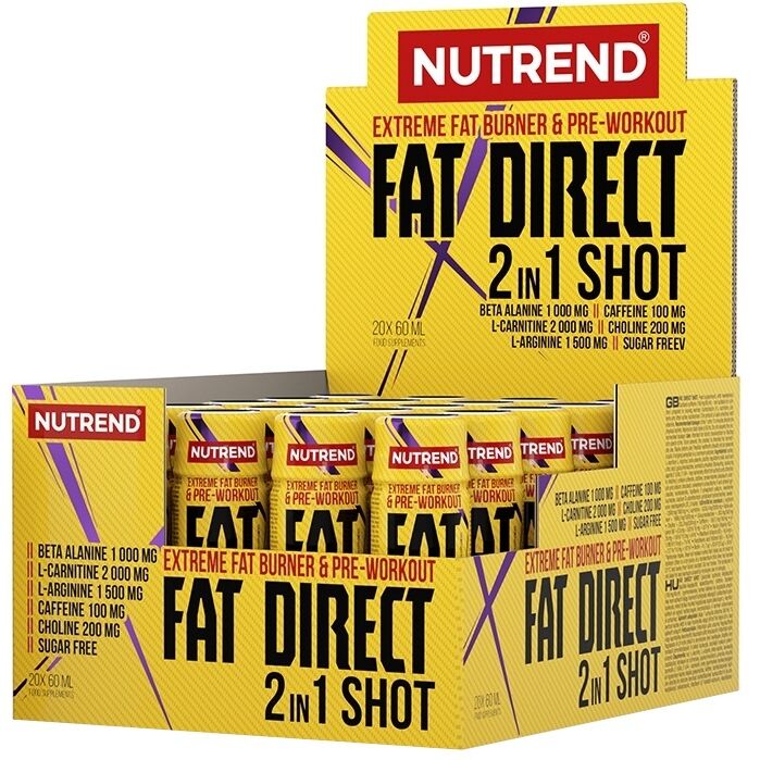 Fat Direct 2 em 1 Shot - 20 x 60 ml. - Viking Supplements