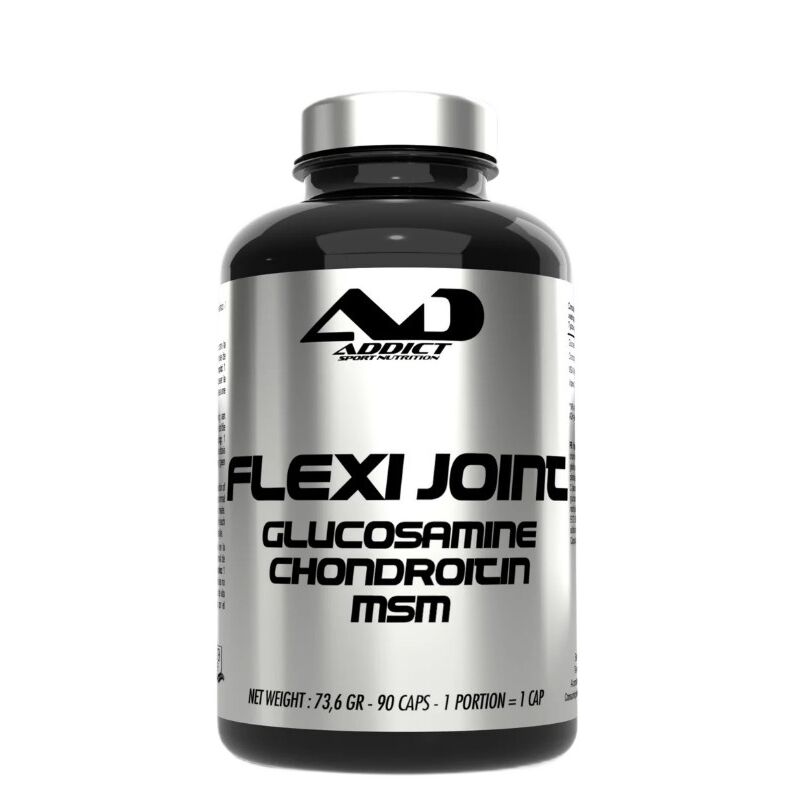 Addict Sport Nutrition - Flexi Joint Glucosamine Chondroitin MSM - 90 caps
