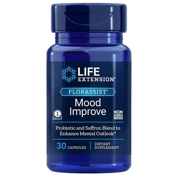 Life Extension - Florassist Mood Improve, 30 kapsler