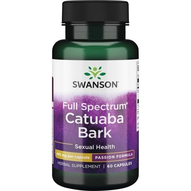 Full Spectrum Catuaba Bark, 465mg 60 caps billede