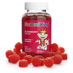 GUMMIKING Sabugueiro para Crianças (60 gomas) - Viking Supplements