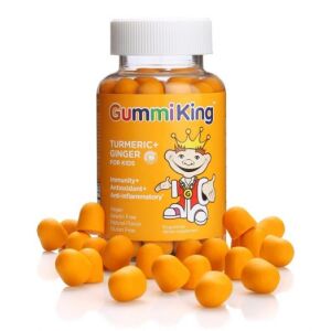 GUMMIKING Turmeric + Ginger for Kids (60 gummies) - Viking Supplements