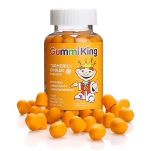 GUMMIKING Cúrcuma + Gengibre para Crianças (60 gomas) - Viking Supplements