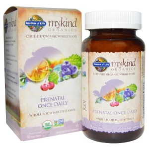 Garden of Life - Mykind Prenatal Once Daily - 90 comprimidos - Viking Supplements