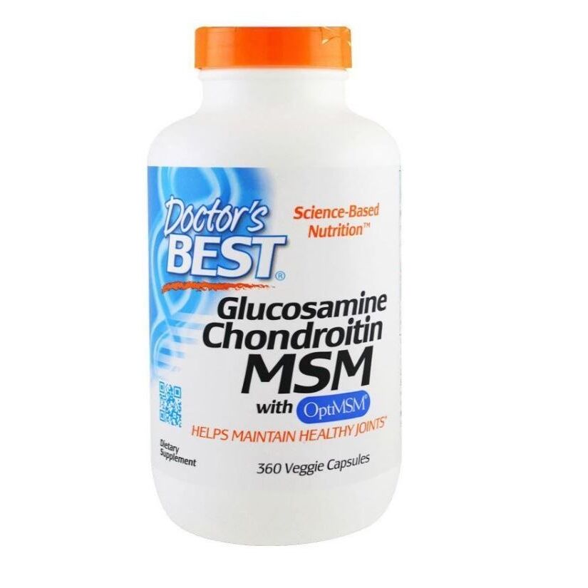 Glucosamine Chondroitin MSM with OptiMSM - 360 caps - Viking Supplements