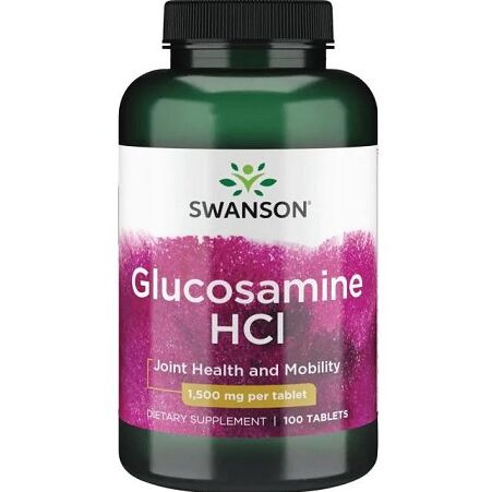 Glucosamin HCl, 1500 mg - 100 tabletter