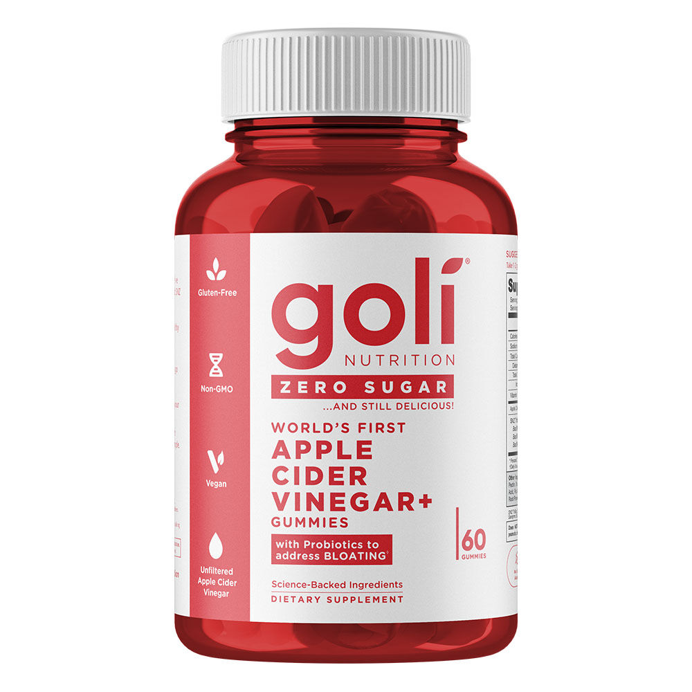 Goli Nutrition - Vinagre de cidra de maçã sem açúcar, 60 gomas - Viking Supplements