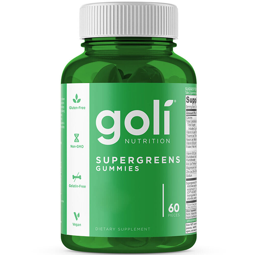 Goli Nutrition SuperGreens 60 gomas - Viking Supplements