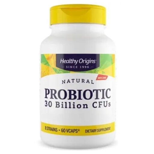 Healthy Origins - Probiotika 30 Milliarder CFU, 60 kapsler
