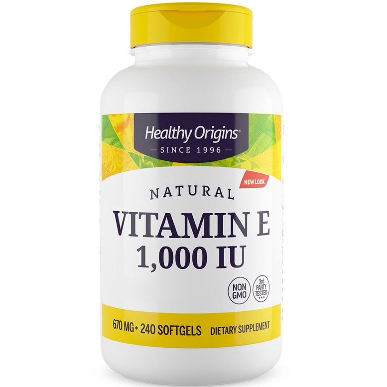 Healthy Origins E-1000 Depot 240 cápsulas moles - Viking Supplements