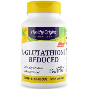 Healthy Origins L-Glutationa 250 mg, 60 cápsulas - Viking Supplements