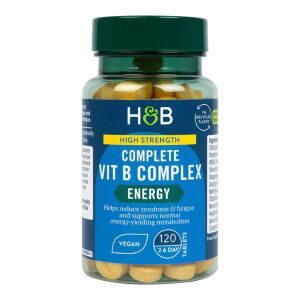 High Strength Complete Vit B Complex - 120 tabs - Viking Supplements