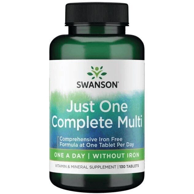 Apenas um multivitamínico completo sem ferro - 130 comprimidos - Viking Supplements