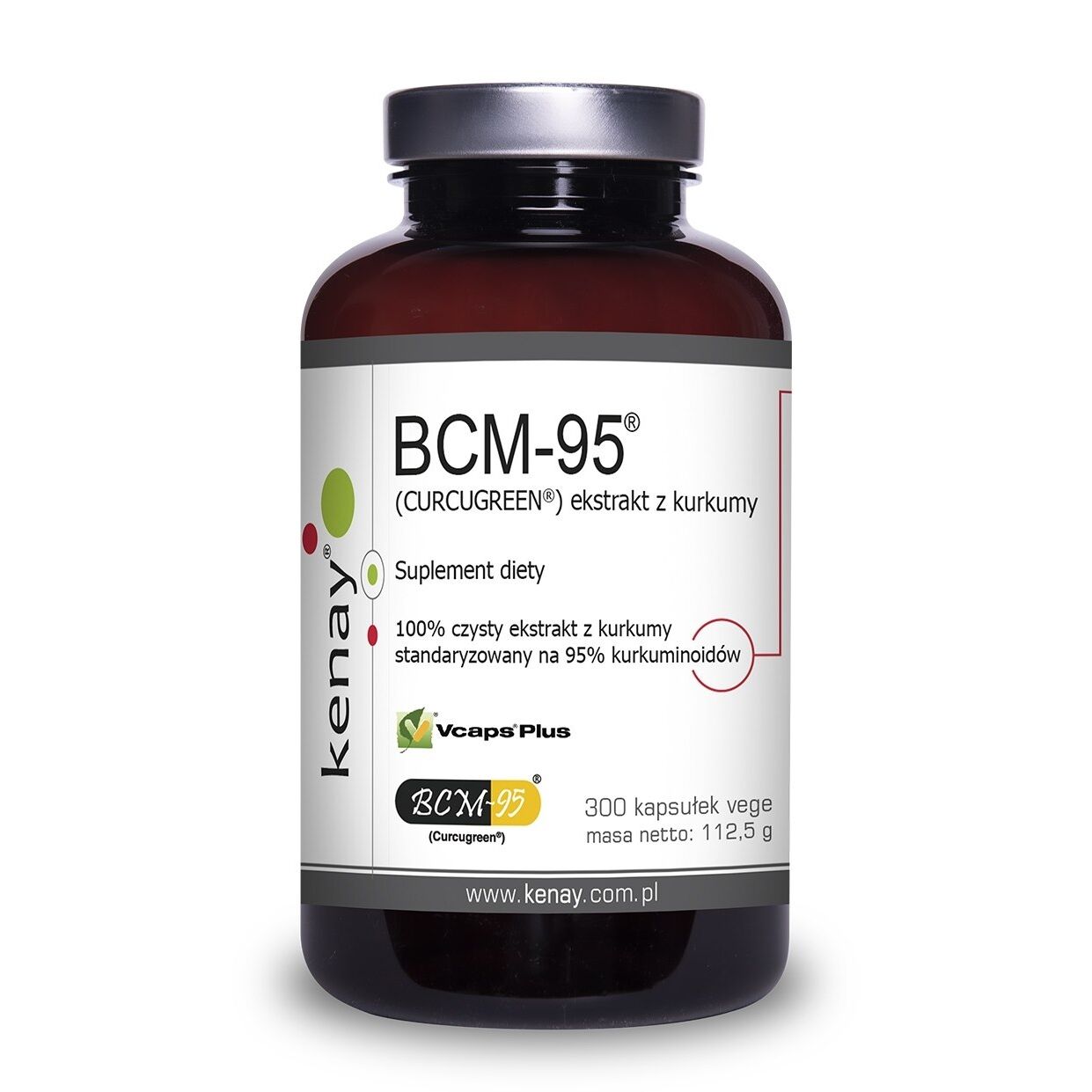 KENAY Curcumin BCM-95 Curcugreen (300 caps) - Viking Supplements