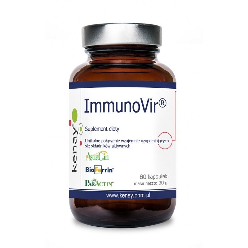 KENAY ImmunoVir - artemisinina, andrographis, glicirrizina, lactoferrina (60 cáps.) - Viking Supplements