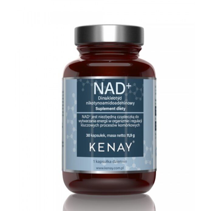 KENAY NAD+ Dinucleótido de nicotinamida e adenina (30 cápsulas) - Viking Supplements